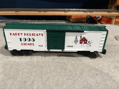 Lionel 6-19938 O Gauge Lionel Christmas Boxcar #1995 LN/Box - Image 1 of 4
