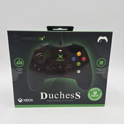 New Hyperkin Duchess Xbox Wired Controller Controller M01618-BK - Image 1 of 4