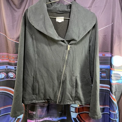 CONVERSE All Star Sudadera Chaqueta Cremallera Frontal Para Mujer Talla Grande Foto 1 de 4