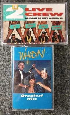 2 Live Crew/ As Clean As They Wanna Be /Whodini Greatest Hits Cassette 2/Pk. - Image 1 of 4