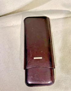 Prometheus Negro, Cuero 3 Puros Estuche de Viaje Soporte - Hecho en España - Imagen 1 de 5