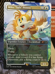 Miles Tails Prower #2085 NM/M MTG Magic Secret Lair Sonic the Hedgehog Sega - Picture 1 of 1