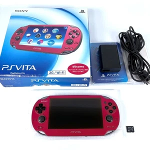Sony PlayStation Vita PS Vita PCH-1100AB03 rojo cósmico de Japón - Imagen 1 de 16