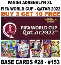 PANINI ADRENALYN XL WORLD CUP QATAR 2022 BASE CARD #28 - #153