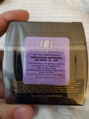 NEW BeautiControl Sensuous Shadows CL  6247 CRESCENDO MADRIGAL ALLEGRO - Image 1 of 2