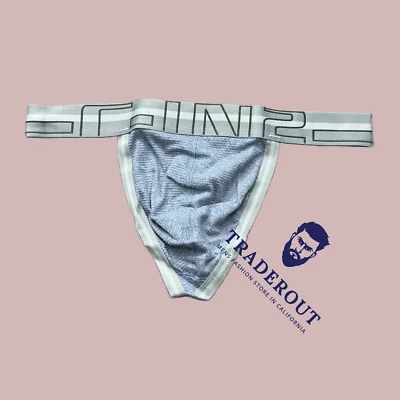 C-IN2 men Heather blue Zen cotton rayon classic Thong underwear M L XL 2XL - Image 1 of 4