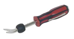 Lisle 35140 Car Door Panel Plastic Fastener Remover w/ Pocket Clip + Hammer End - Picture 1 of 3