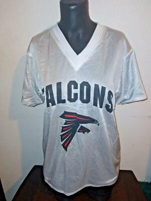 Футболка молодежная Atlanta Falcons небольшая двусторонняя с флагом 19 x 22 или женская - Изображение 1 из 4