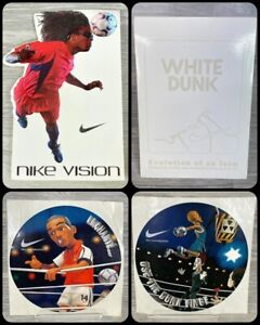 Vintage Nike Shox Vince Carter, Thierry Henry, White Dunk Icon Promo Sticker