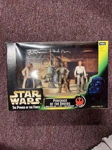 Phil Brown Autograph Uncle Owen Star Wars Figure - Imagen 1 de 2