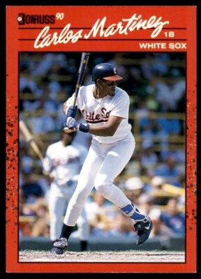 1990 Donruss - Carlos Martinez #531 Chicago White Sox Baseball Card - Image 1 of 2