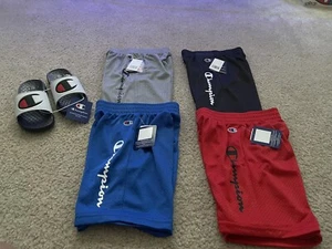lot of new boys champion shorts-size 6 - Picture 1 of 6
