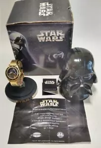 Star Wars Fossil Collectors watch Darth Vader 1000 Limited 338/1000 Very Rare - Picture 1 of 5