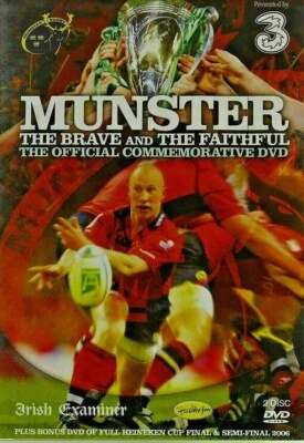 Munster The Brave And Faithful 2 x DVD Irish Rugby Heineken Cup 2006 UK SELLER - Image 1 of 2
