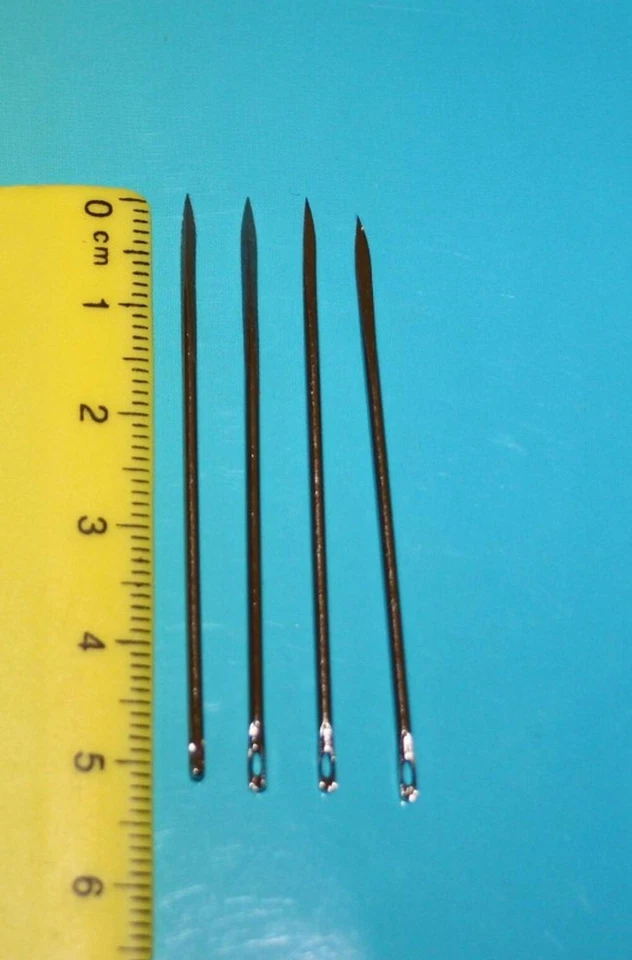 Kürschner4 Nadeln Ledernadeln 5 2cm No2 1a deutsches PR