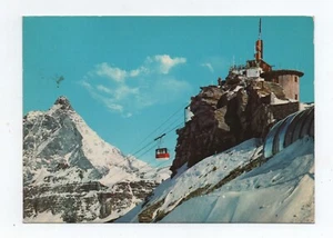 AOSTA CERVINIA MONTE CERVINO CARTOLINA VINTAGE VIAGGIATA FG - Imagen 1 de 2