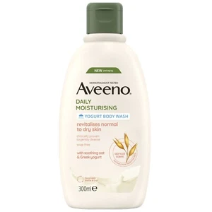 Aveeno Daily Moisturising Body Wash Apricot & Honey Yogurt 300ml - Picture 1 of 4