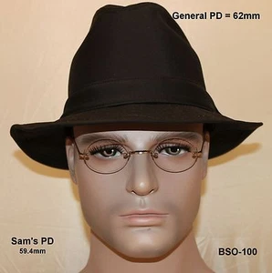 BSO (Bay State Optical) Sattelsteg 1800er Ära True Antique Brille  - Bild 1 von 11