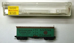 MTL Micro-Trains 58040 Oppenheimer OPPX 8024 wood refrigerator car - Picture 1 of 1
