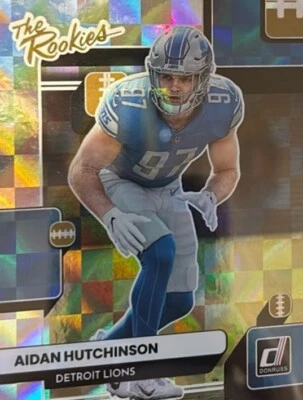 2022 Donruss The Rookies#TR-13 Aidan Hutchinson  - Image 1 of 2