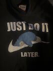 Pokemon Snorlax 'just do it later '  hoodie size large