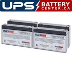 CyberPower 1000VA PR1000LCDRM1U Compatible Replacement Battery Set
