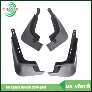 For Toyota Corolla 2014-2017 2018 Mud Flaps Splash Guard LH+RH Front Rear Set - Picture 1 of 8
