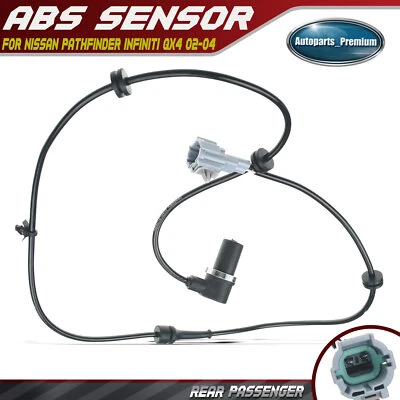 Sensor de velocidad de rueda ABS trasero derecho para Infiniti QX4 2001-2003 Nissan Pathfinder Foto 1 de 4
