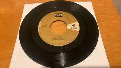 Llevatelo / Dios Sabe Lo Que Hace - Carmita Jimenez (1967) 45 RPM Peru - Image 1 of 2