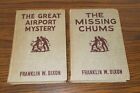 Hardy Boys Missing Chums -Great Airport Mystery Brown Multipic Eps