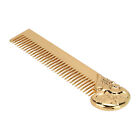Beard Comb Ergonomic Portable Stainless Steel Rust Proof Mustache Comb Daily