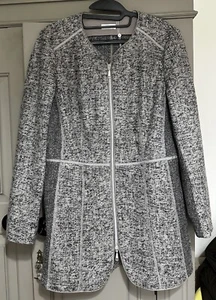 Coat/Jacket Longline By Designer “BASLER” Size 14 (EUR40) Brand New -Beautiful. - Picture 1 of 18