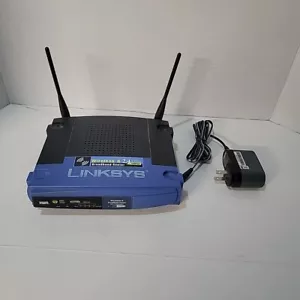 Linksys Wireless G Broadband Router 4-Port Switch WRT54G - Picture 1 of 2