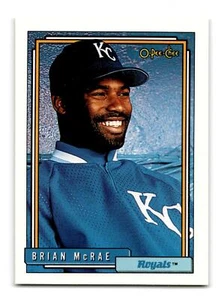 Brian McRae 1992 O-Pee-Chee #659 Kansas City Royals Centered Mint to Gem - Picture 1 of 2
