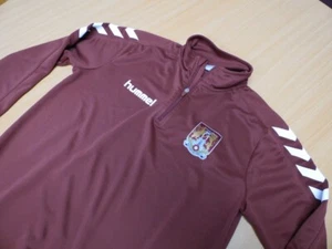 NORTHAMPTON TOWN FC | UN-NUMBERED MATCHDAY WARM-UP 1/4 ZIP 2020-2021 | SIZE S - Picture 1 of 4