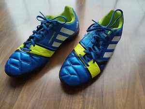 Adidas Nitrocharge 3.0 Football Shoes Size 9, Blue & Yellow, Men's - Picture 1 of 13
