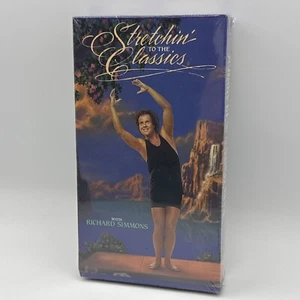 Stretchin' To The Classics with Richard Simmons 1994 VHS Tape MINT Sealed NOS - Picture 1 of 10