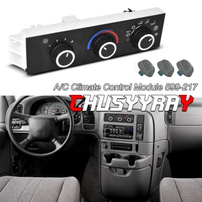 Módulo de control de clima de calefacción de aire acondicionado para 08-22 Chevy Express GMC Savana 2500 3500 Foto 1 de 4