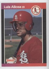 1989 Donruss Luis Alicea (*Denotes* Next to PERFORMANCE) #466.1