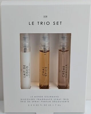 Trío en spray de fragancia Le Monde Gourmond Discovery Foto 1 de 2