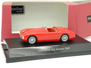Starline 1/43 - Cisitalia 202 Spyder Rosso 1947 - Foto 1 di 1