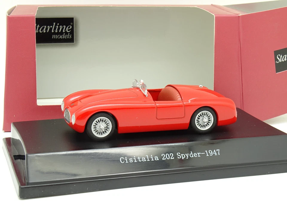 Starline 1/43 - Cisitalia 202 Spyder Rosso 1947 - Immagine 1 di 1