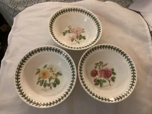 "Juego de 3 cuencos de avena Portmeirion Botanic Roses 6,5""" - Imagen 1 de 5