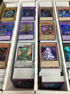 YUGIOH! RARE HOLO CARDS BUNDLE 10 - 100 CARDS! Joblot Bundle Collection - Picture 1 of 6