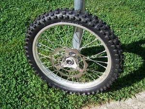 2002 YZ85 Complete OEM Front Wheel Assembly Hub Rotor Rim Tire YZ 85 Front Wheel - Picture 1 of 10