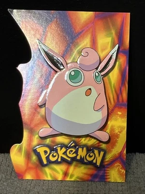 2001 Topps Pokemon Johto League Champions Wigglytuff Die cut 12 Of 18 - Image 1 of 4