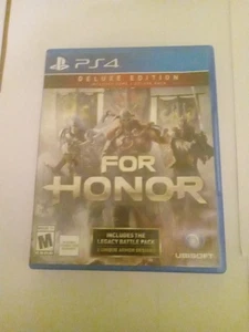For Honor: Deluxe Edition (Sony PlayStation 4, 2017) No Manual - Picture 1 of 3