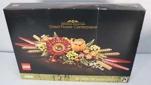LEGO 10314 Collezione Botanica Fiore Secco Centrotavola 812pz Nuovo Scatola Danneggiata - Foto 1 di 5