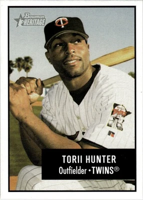 2003 Bowman Heritage #18 Torii Hunter - Image 1 of 2