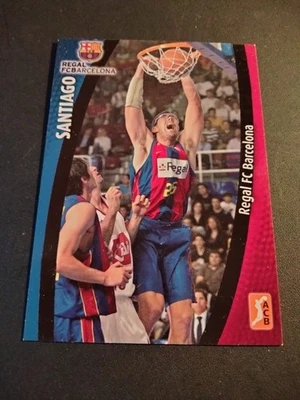 DANIEL SANTIAGO # 230 REGAL  BARCELONA  BALONCESTO ACB 2008/09 PANINI - Imagen 1 de 2